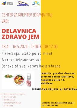 Delavnica zdravo jem